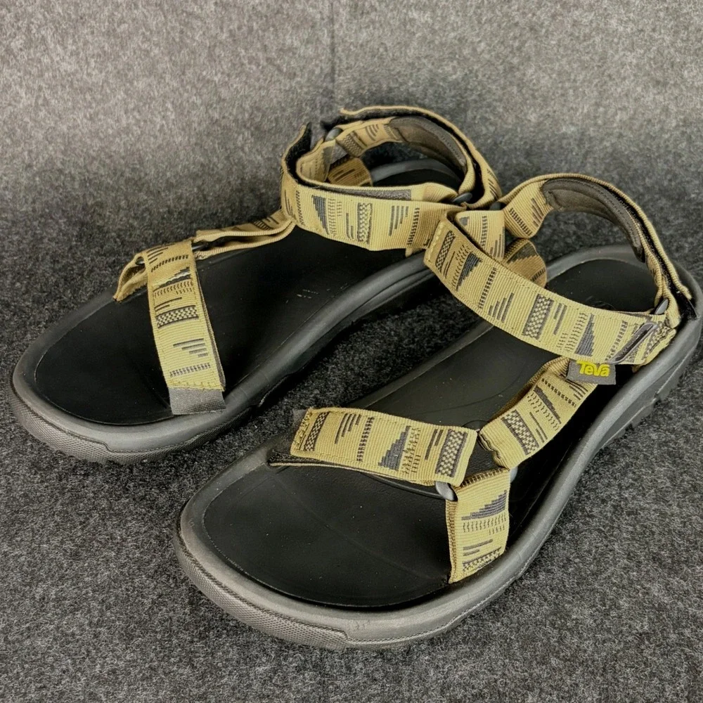 Teva Hurricane XLT2 Mens 13 Sandals Chara Dark Olive Black Hiking Sport Gorp